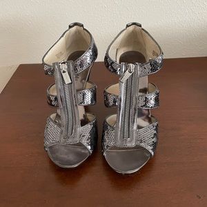 Metallic Michael Khors heals